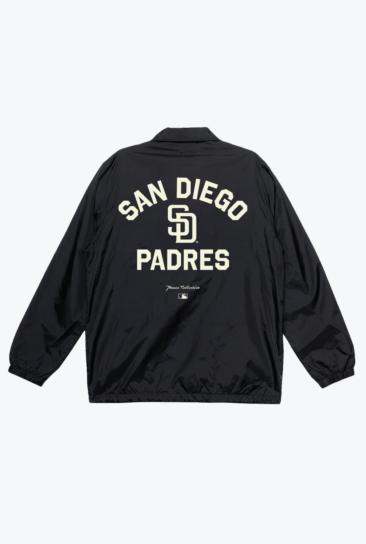 San Diego Padres Essential Coach Jacket - Black