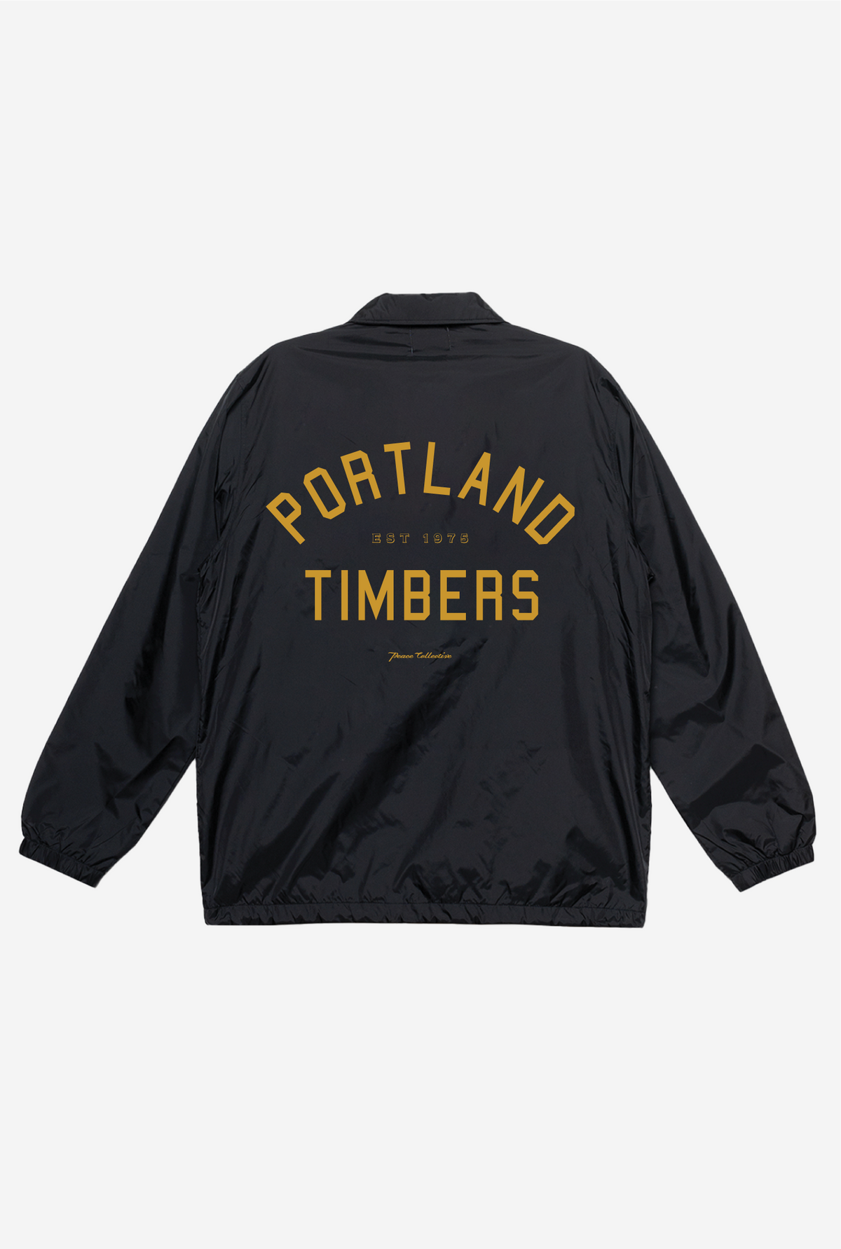 Portland Timbers Coach Jacket - Black