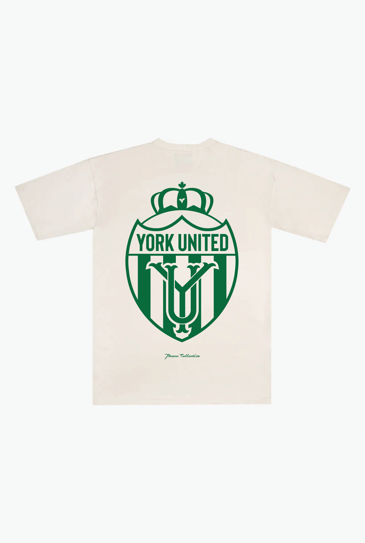 York United FC Heavyweight T-Shirt - Ivory