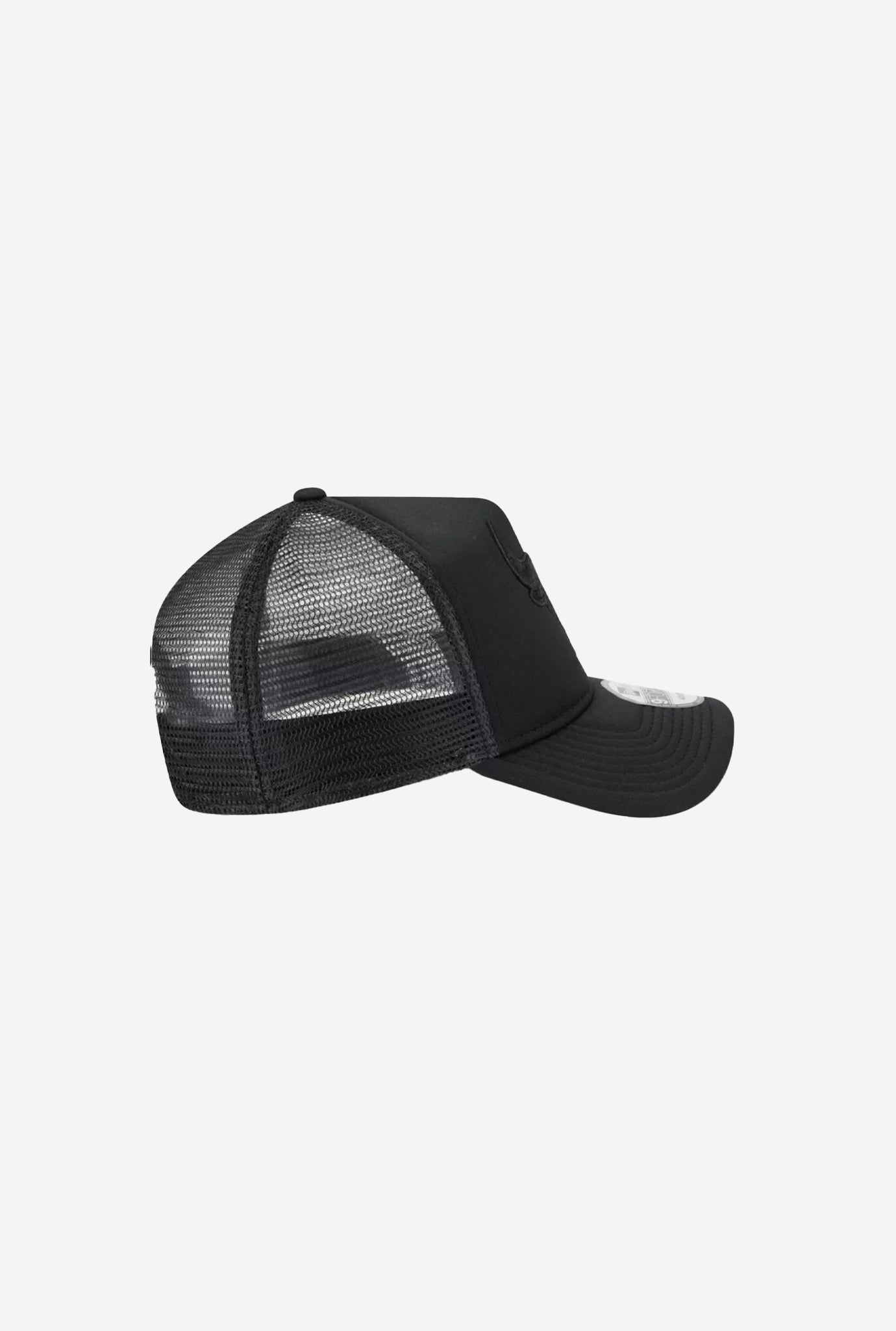 Chicago Bulls 9FORTY A-Frame All Day Trucker - Black/Black
