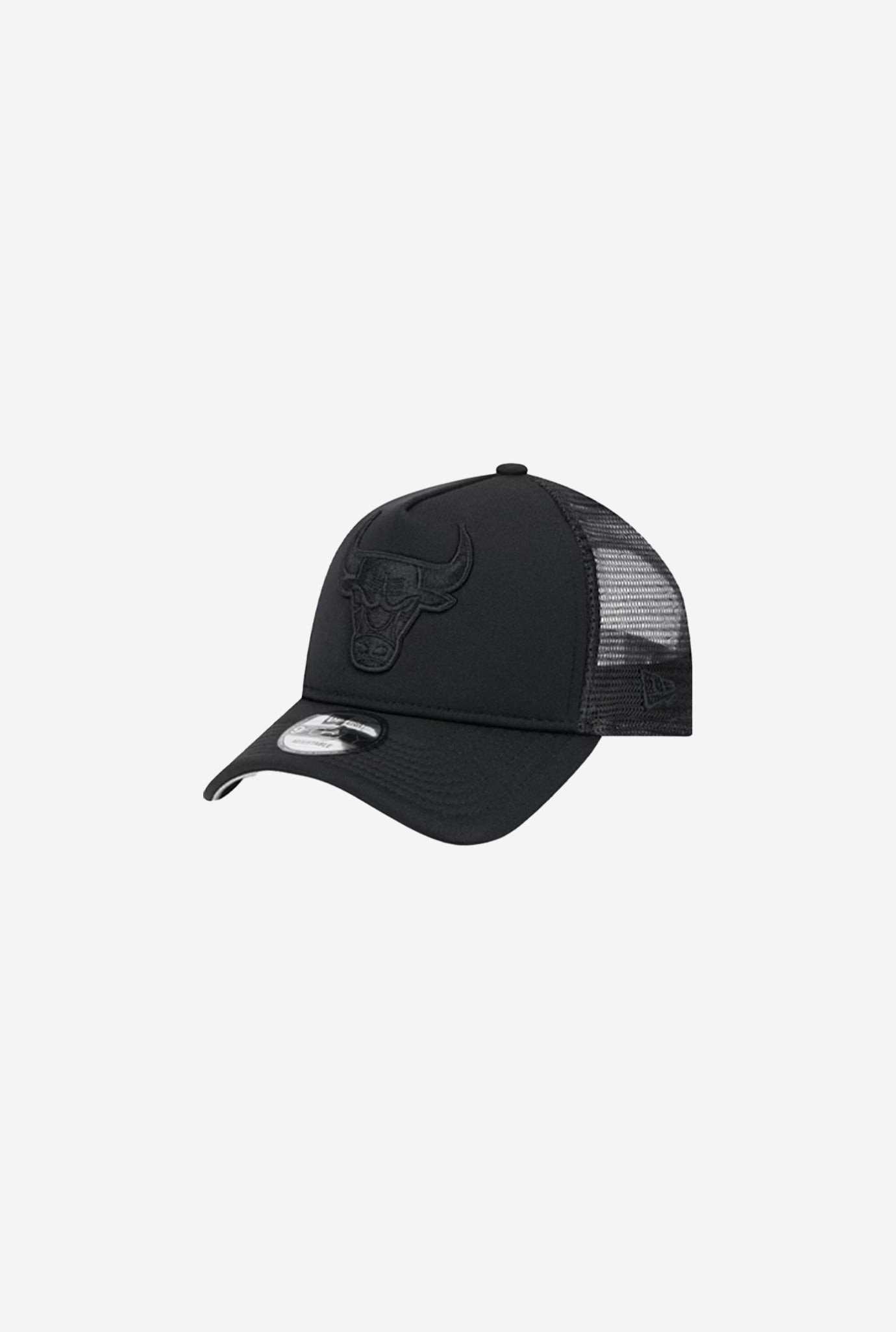 Chicago Bulls 9FORTY A-Frame All Day Trucker - Black/Black