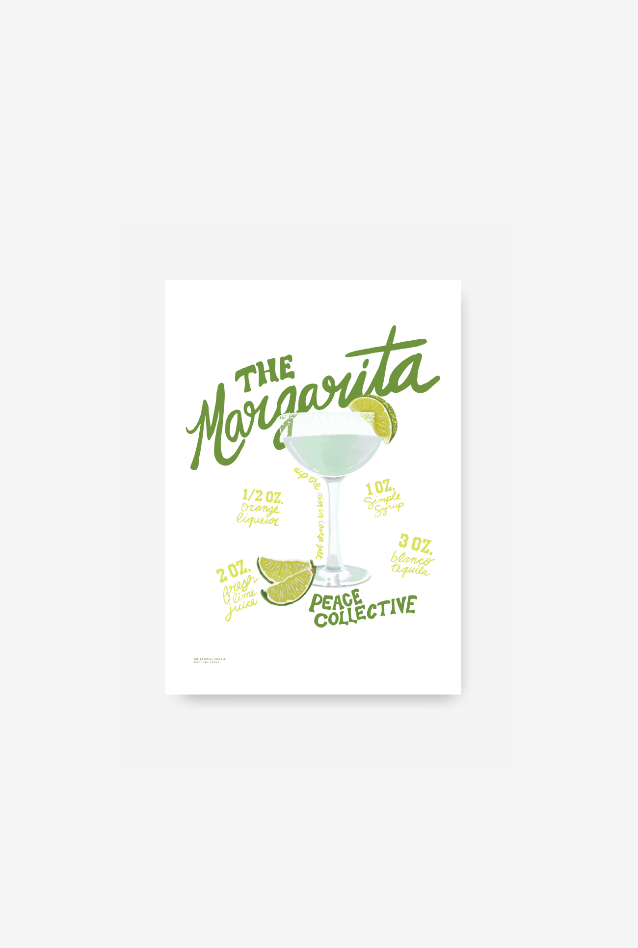 Margarita Wall Print