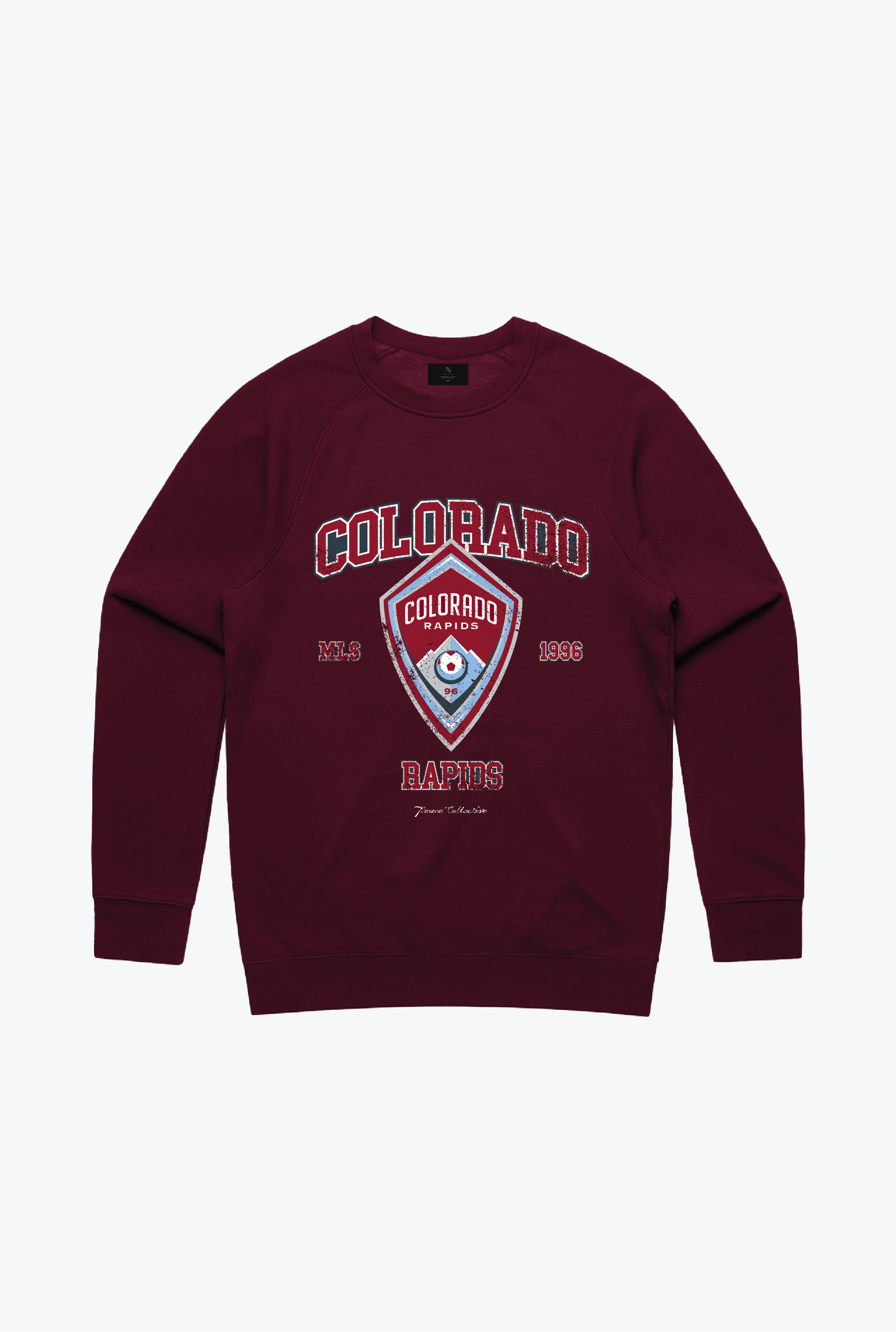 Colorado Rapids Vintage Washed Crewneck - Maroon