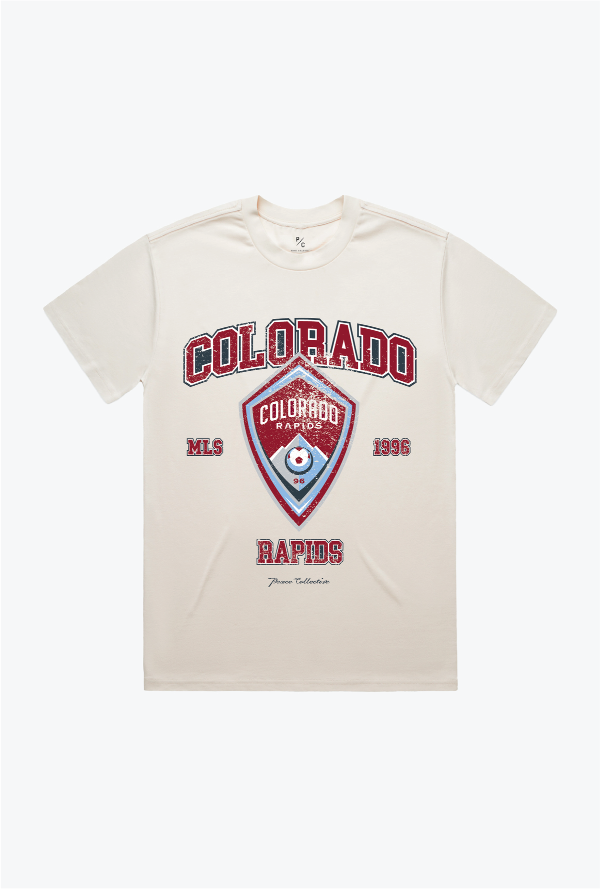 Colorado Rapids Vintage Washed T-Shirt - Ivory