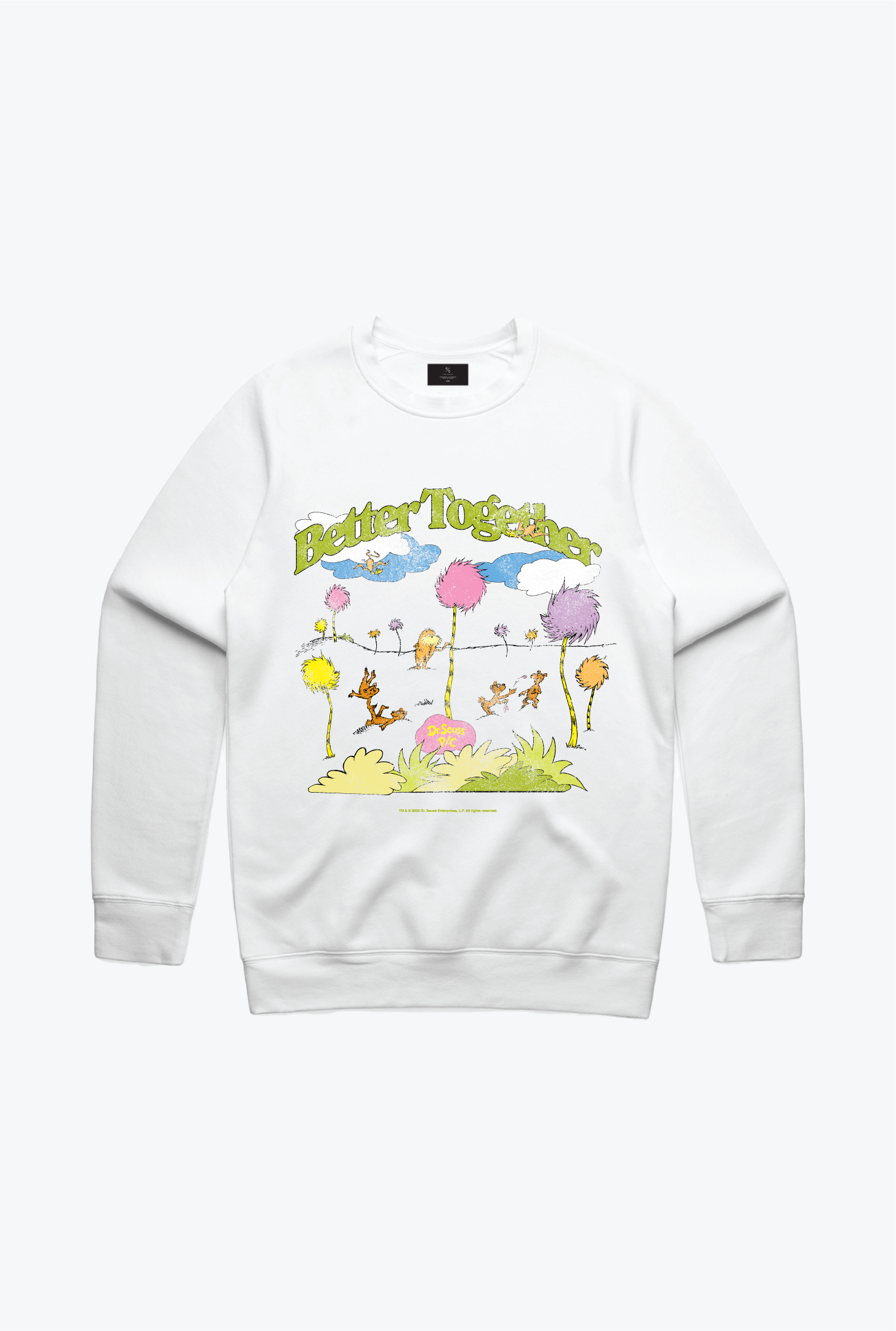 The Lorax Better Together Crewneck - White