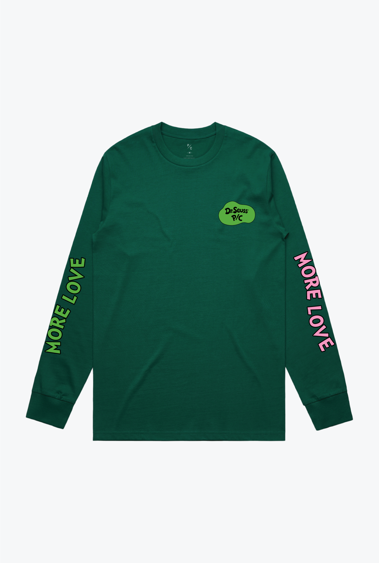 The Lorax All Over Long Sleeve - Jade Green