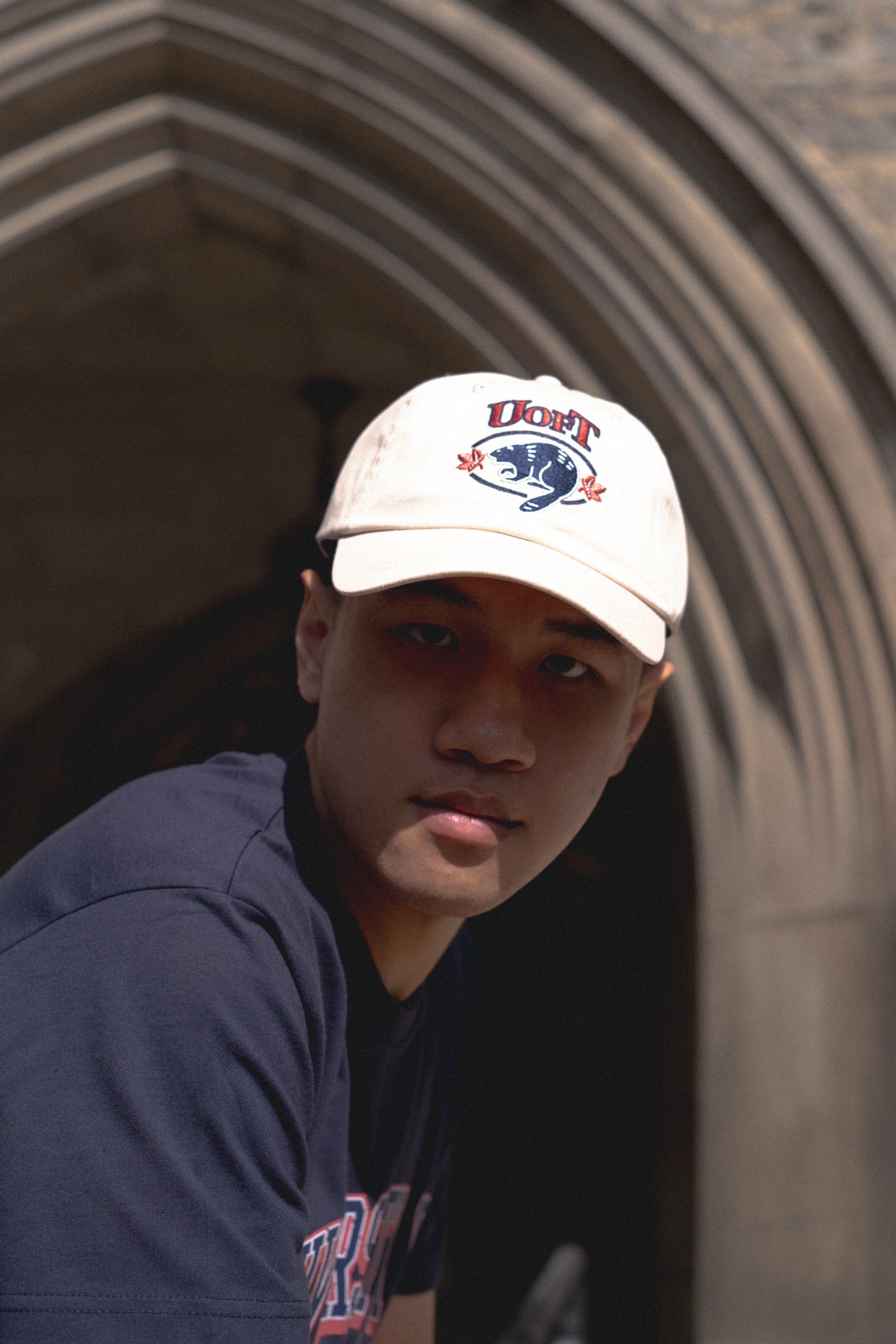 P/C x U Of Toronto Vintage Mascot Dad Cap - Ivory