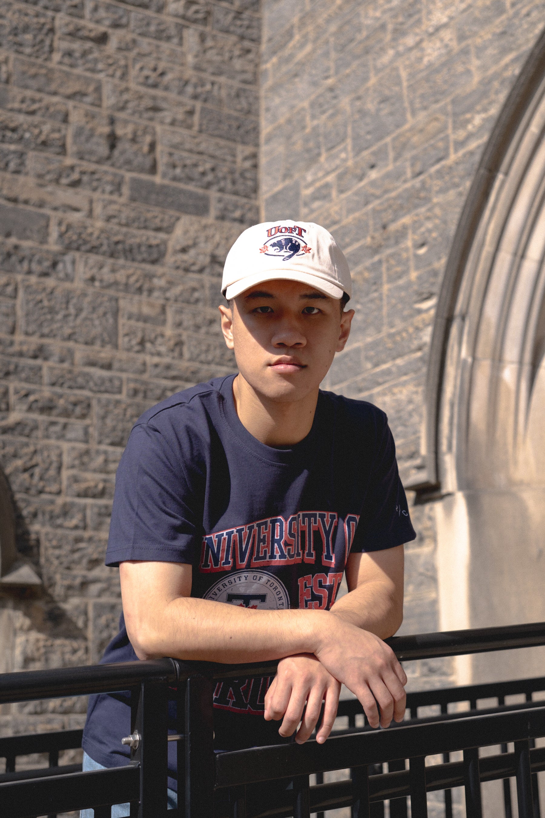 P/C x U Of Toronto Vintage Mascot Dad Cap - Ivory