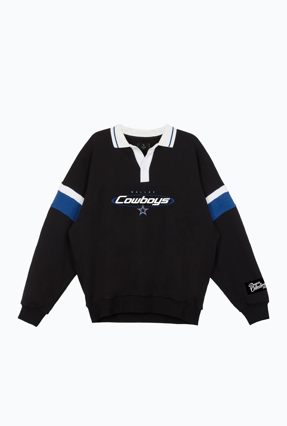 Dallas Cowboys Oversized Rugby - Black / Navy