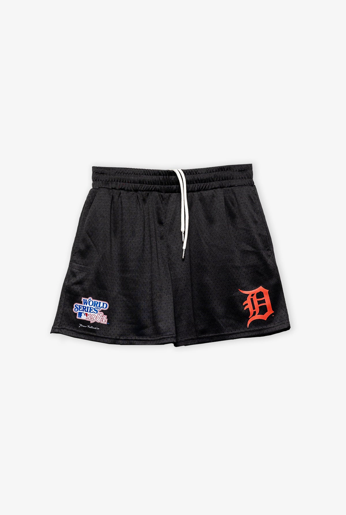 Detroit Tigers 1984 World Series Mesh-Shorts - Schwarz