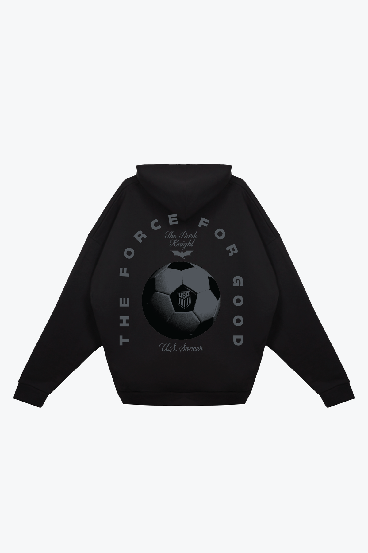 US Soccer x DC Comics Heavyweight Hoodie – Schwarz