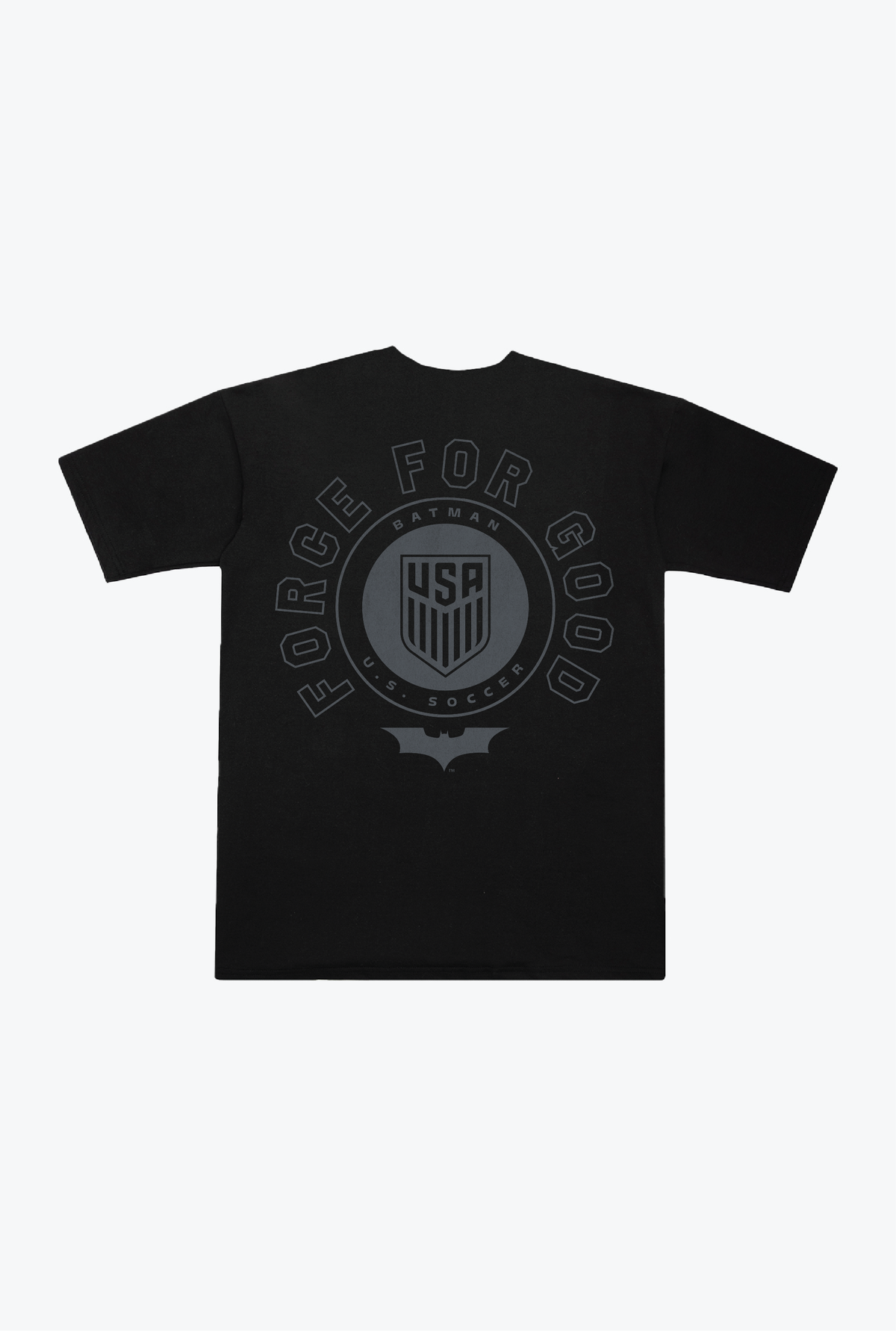 US Soccer x DC Comics The Dark Knight Heavyweight T-Shirt - Schwarz
