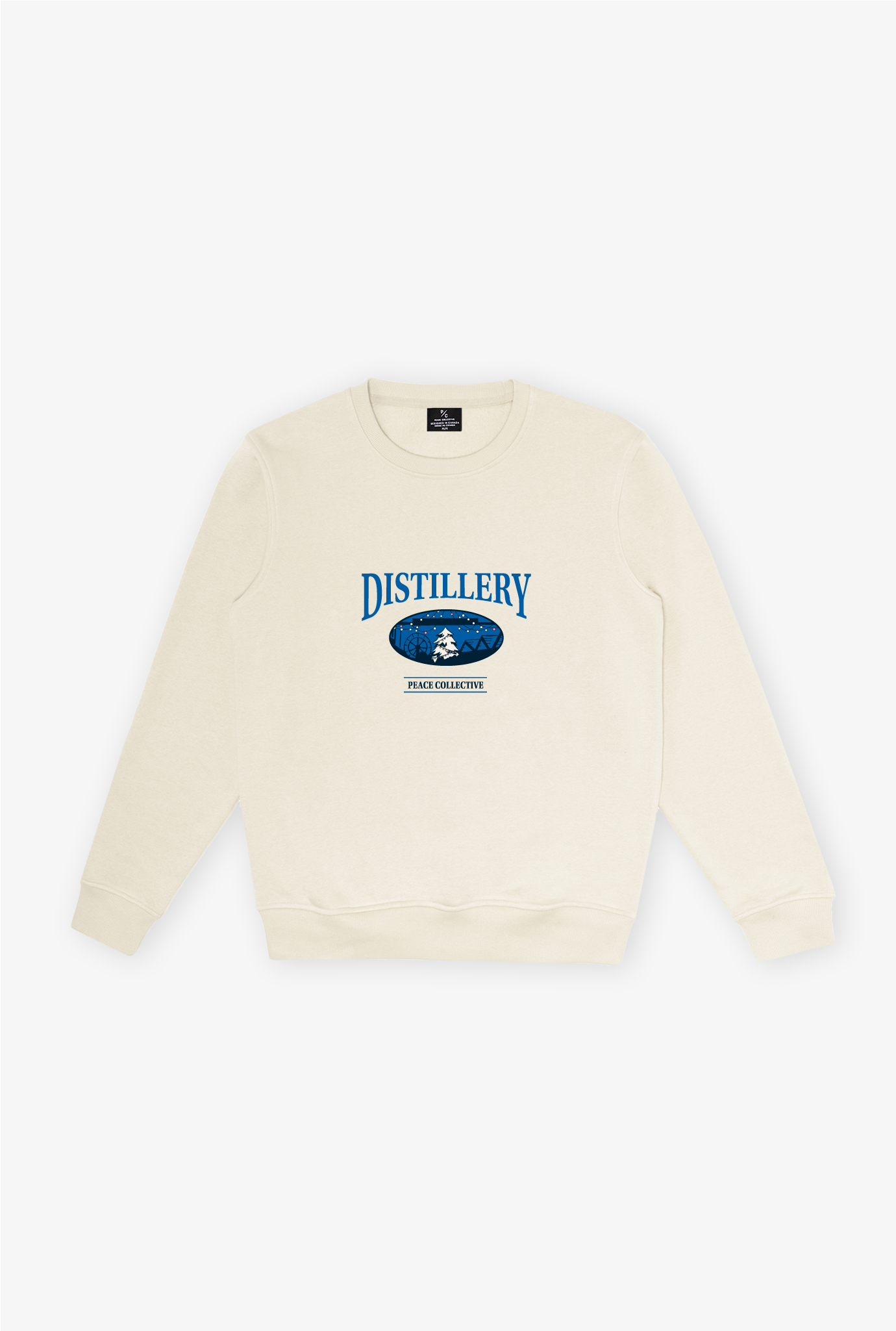 Distillery Vintage Crewneck - Ivory