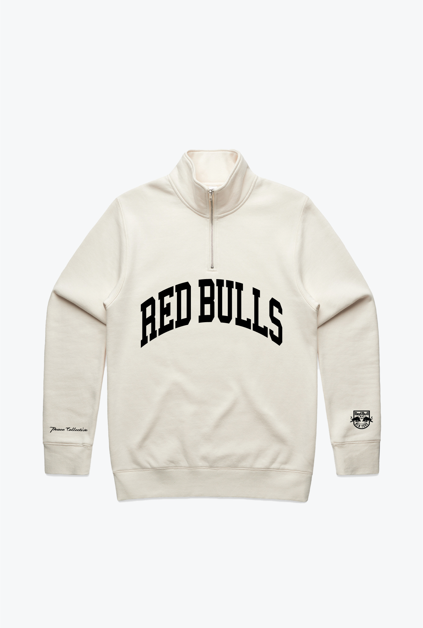 Sweat-shirt à capuche universitaire New York Red Bulls - Ivoire