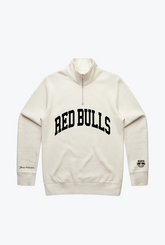 New York Red Bulls Collegiate Quarter Zip - Ivory