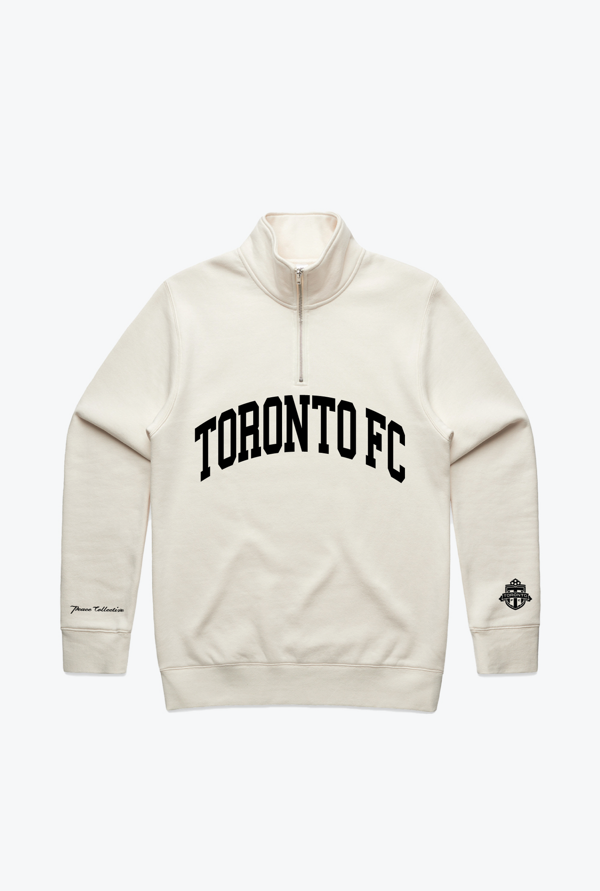 Toronto FC Collegiate Quarter Zip - Elfenbein