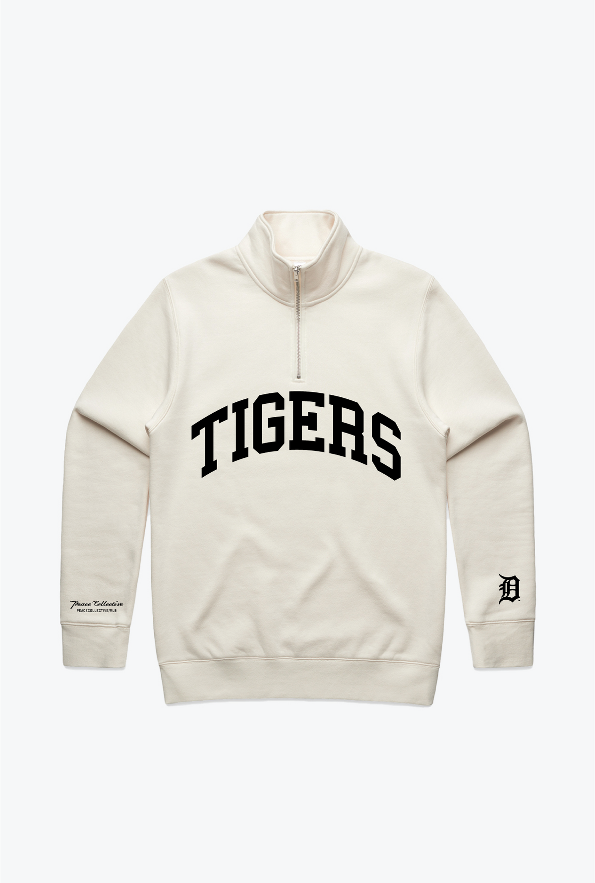 Pull à glissière quart de tour Detroit Tigers Collegiate - Ivoire