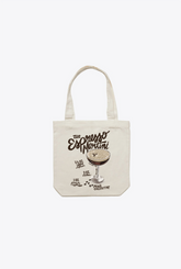 Espresso Martini Tote Bag - Natural