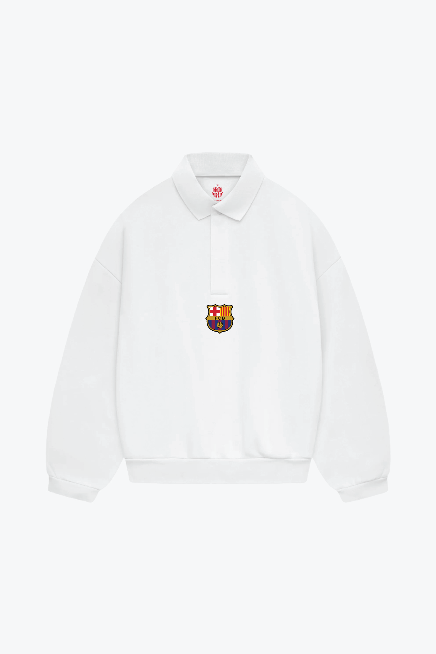 FC Barcelona Oversized Rugby - White