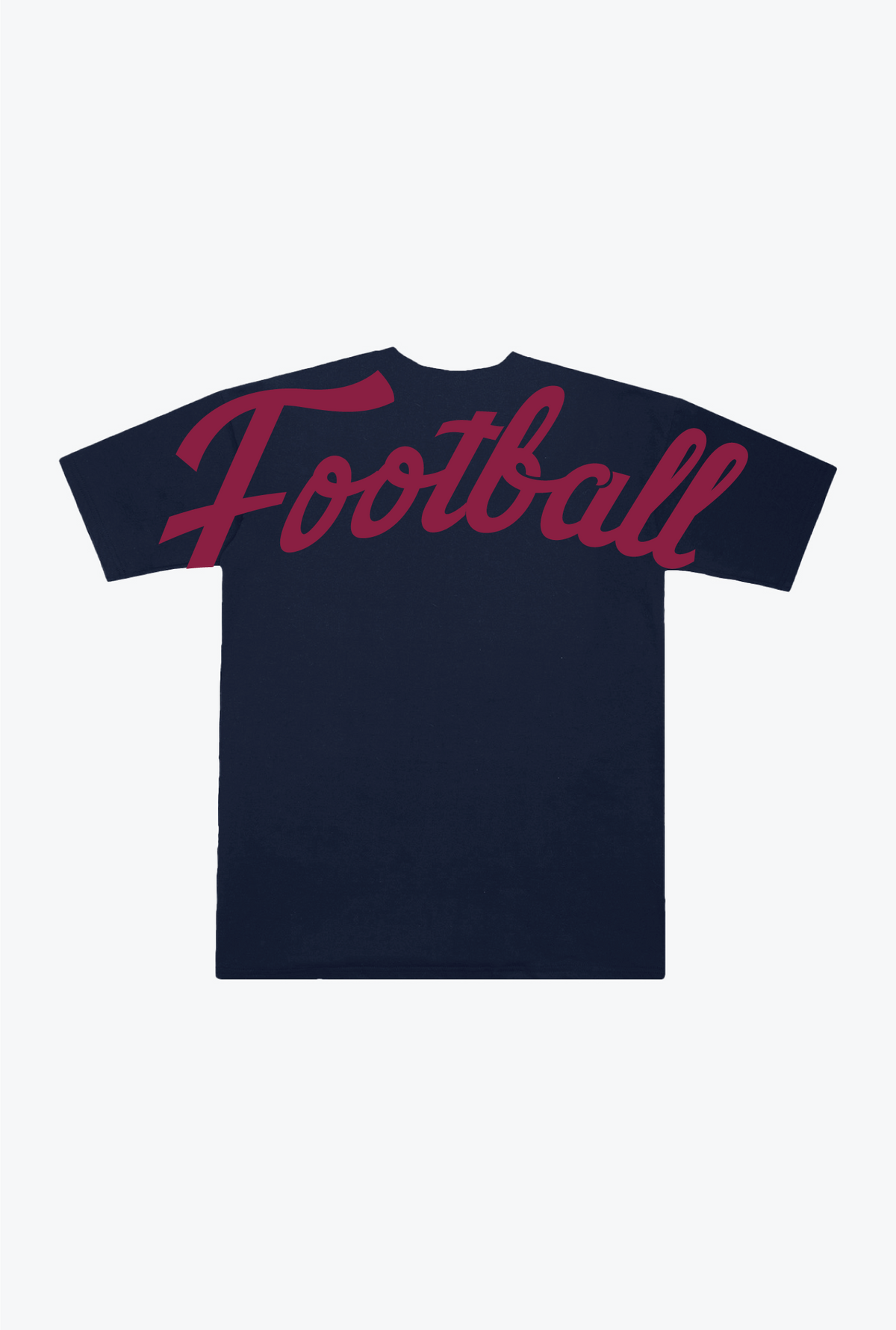 FC Barcelona Script Heavyweight T-Shirt - Navy