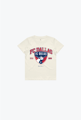 FC Dallas Vintage Washed Kids T-Shirt - Ivory