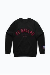 FC Dallas Essentials Heavyweight Crewneck - Black