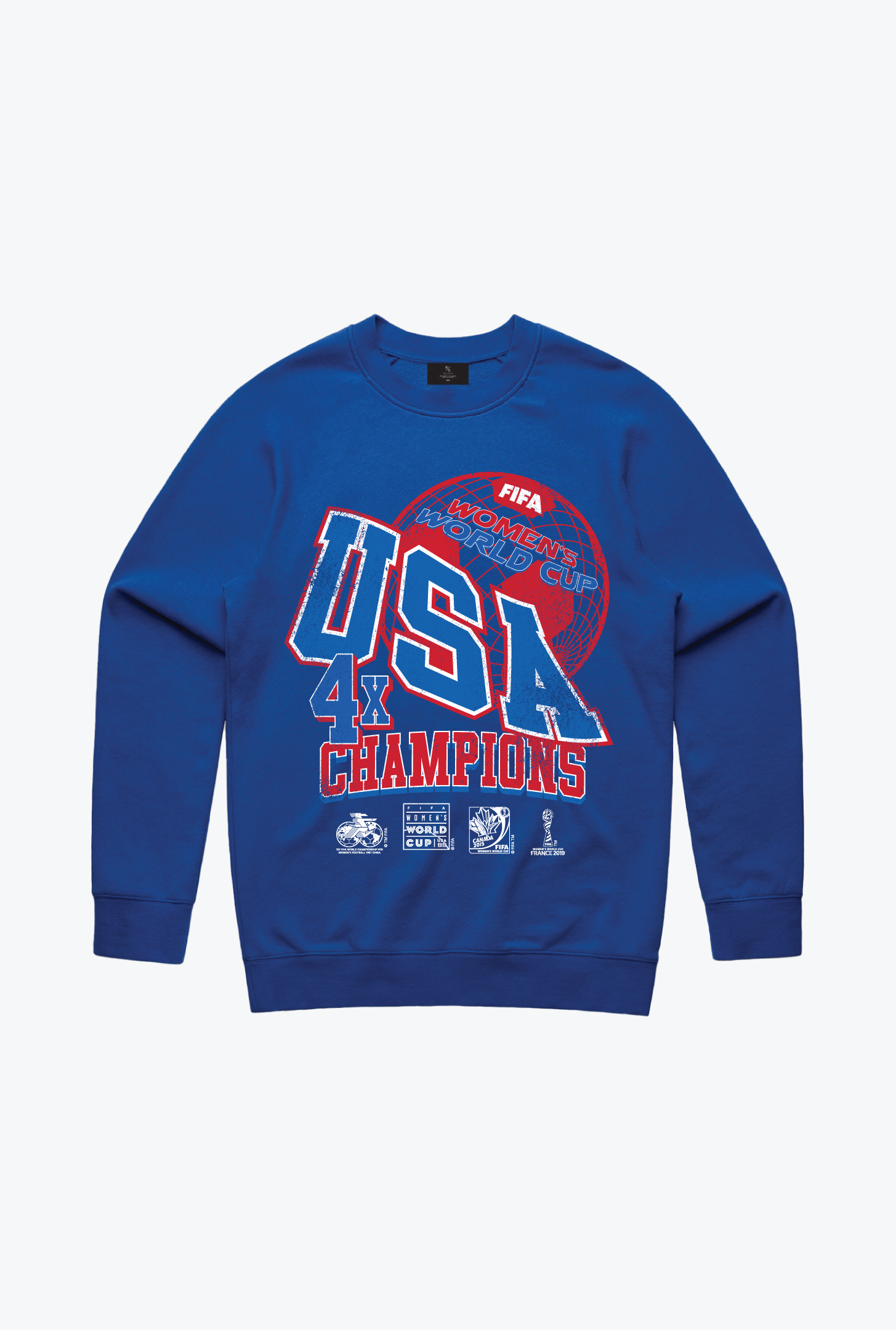 USA FIFA Women's Team Crewneck - Royal
