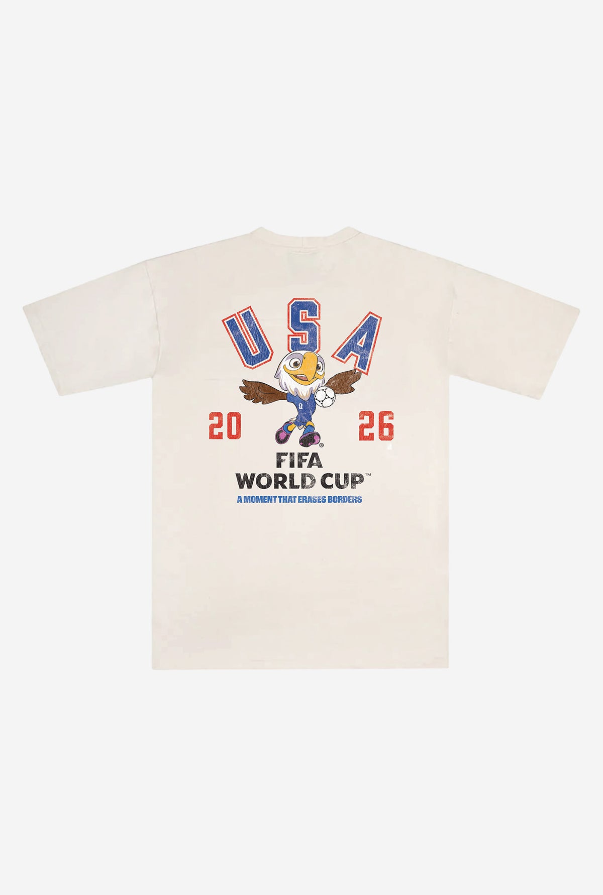 FIFA World Cup 2026™ USA Mascot Heavyweight T-Shirt - Ivory