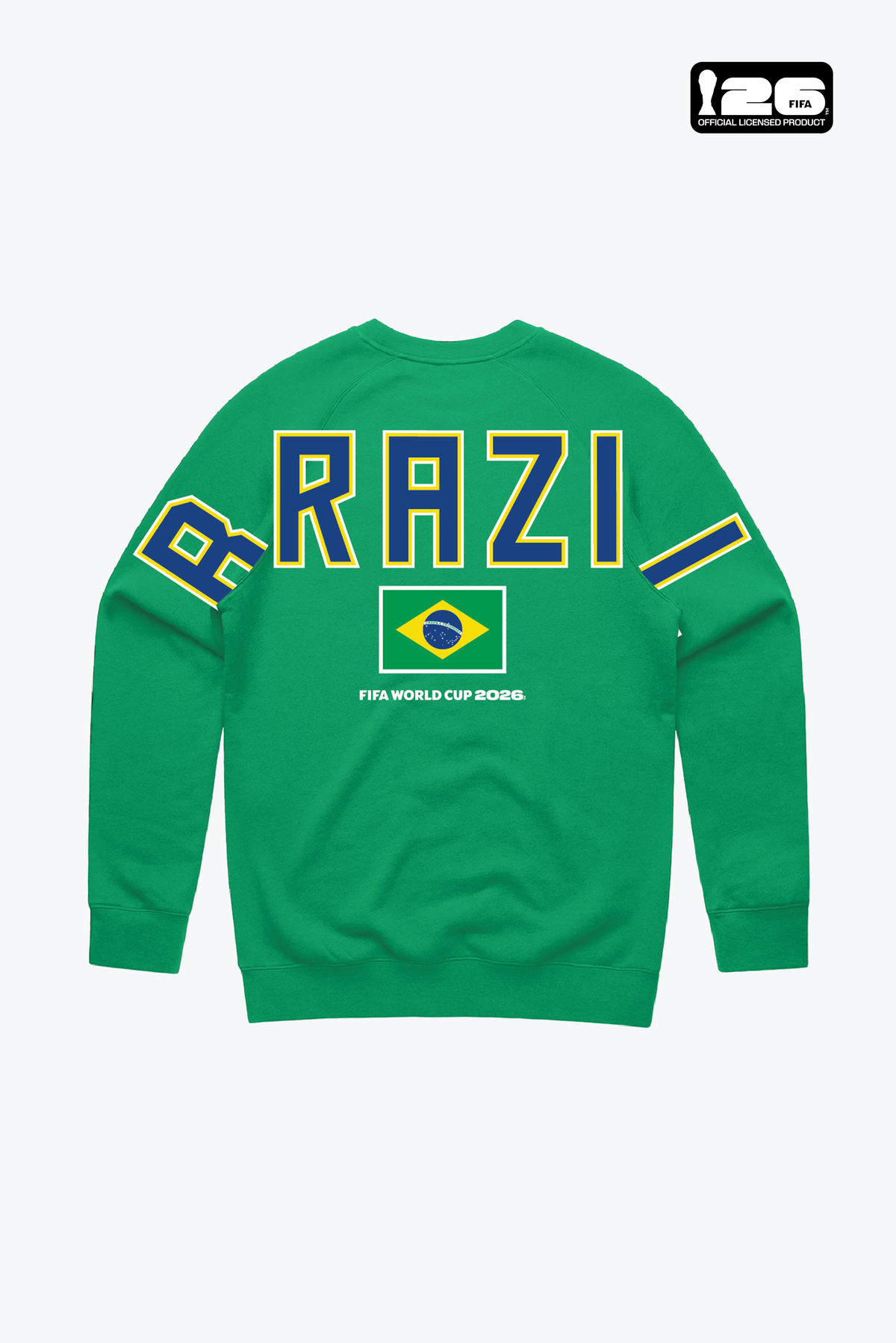 FIFA World Cup 2026™ Brazil Spirit Crewneck - Kelly Green