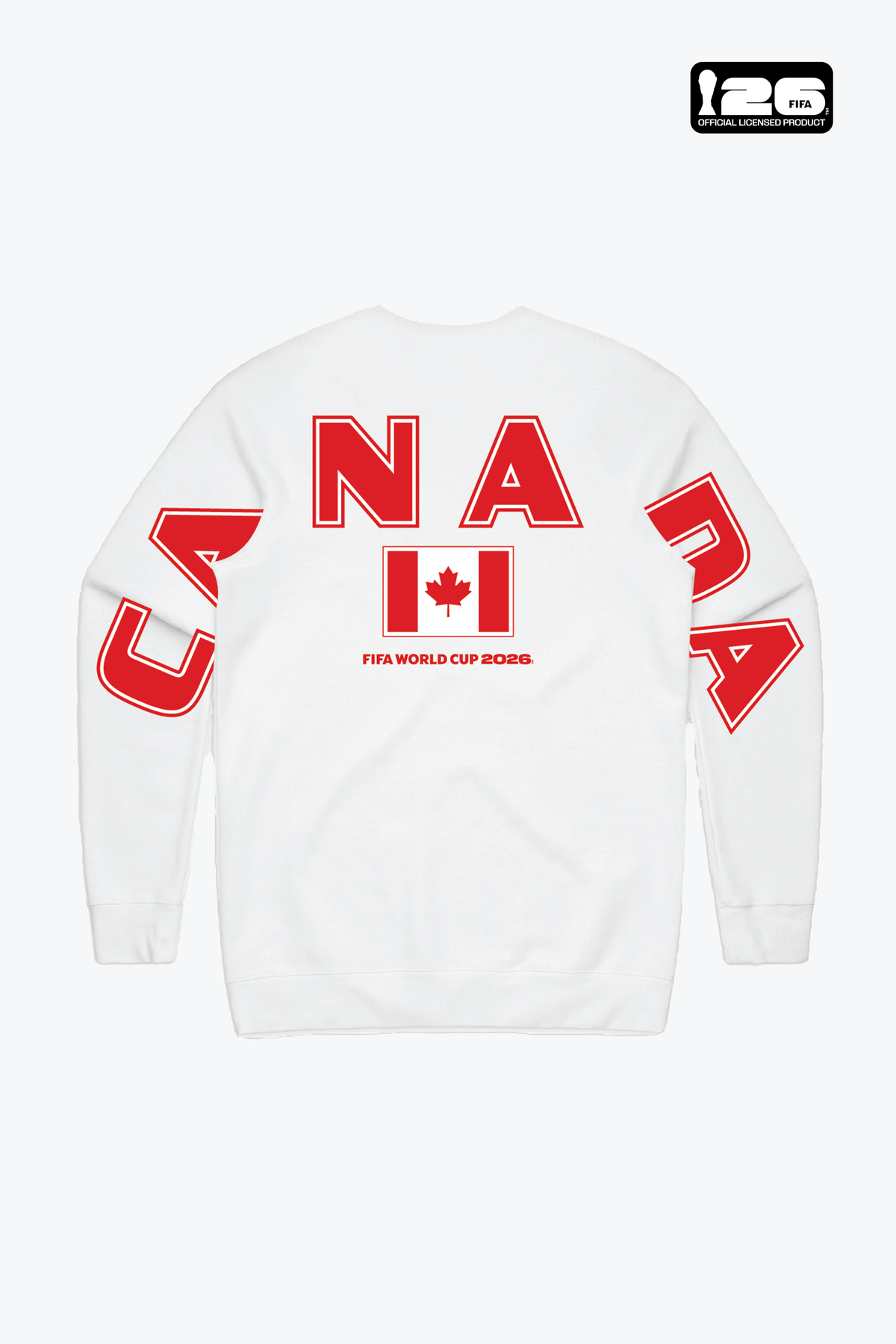 FIFA World Cup 2026™ Canada Spirit Crewneck - White