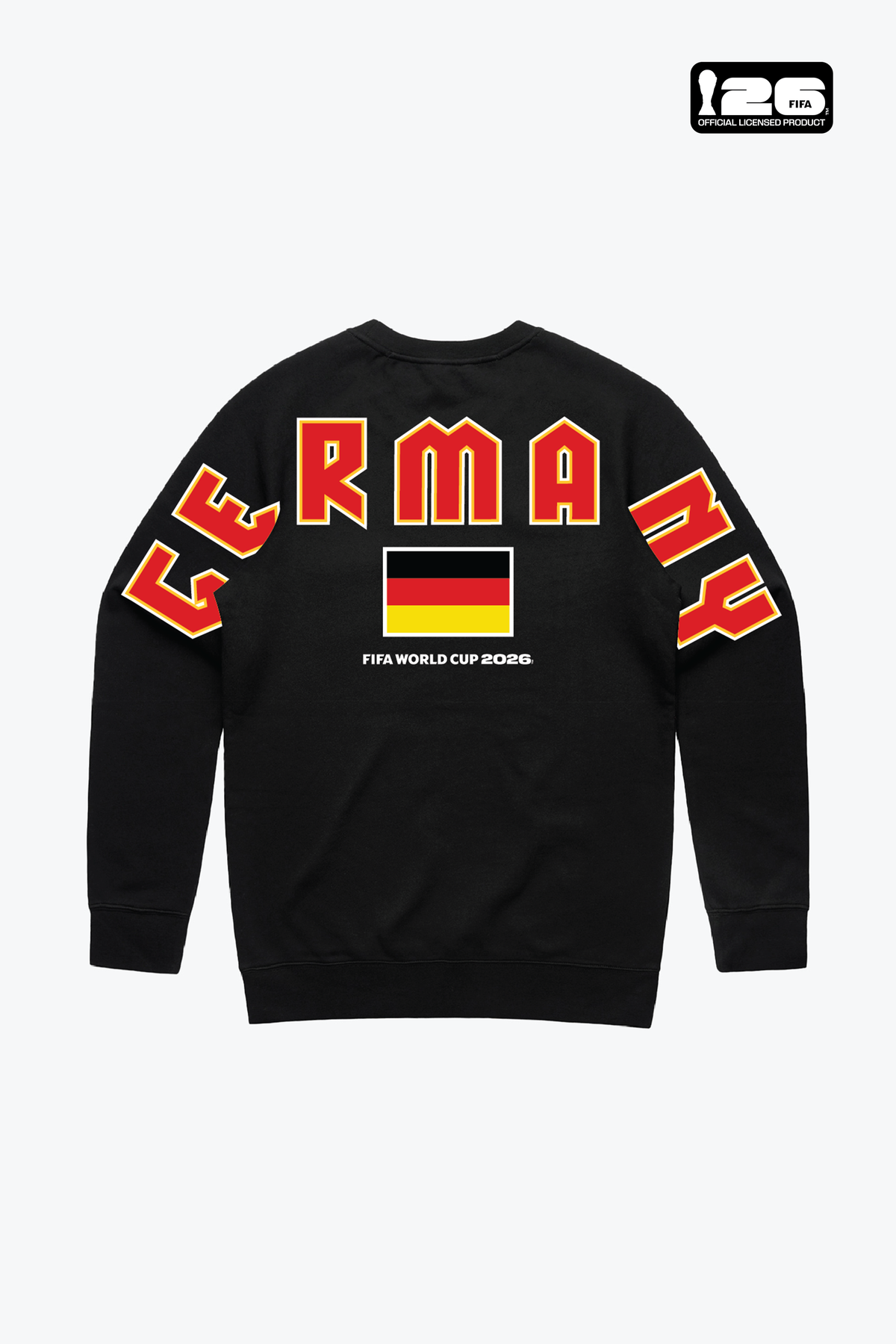 FIFA Fußball-Weltmeisterschaft 2026™ Deutschland-Fan-Pullover – Schwarz