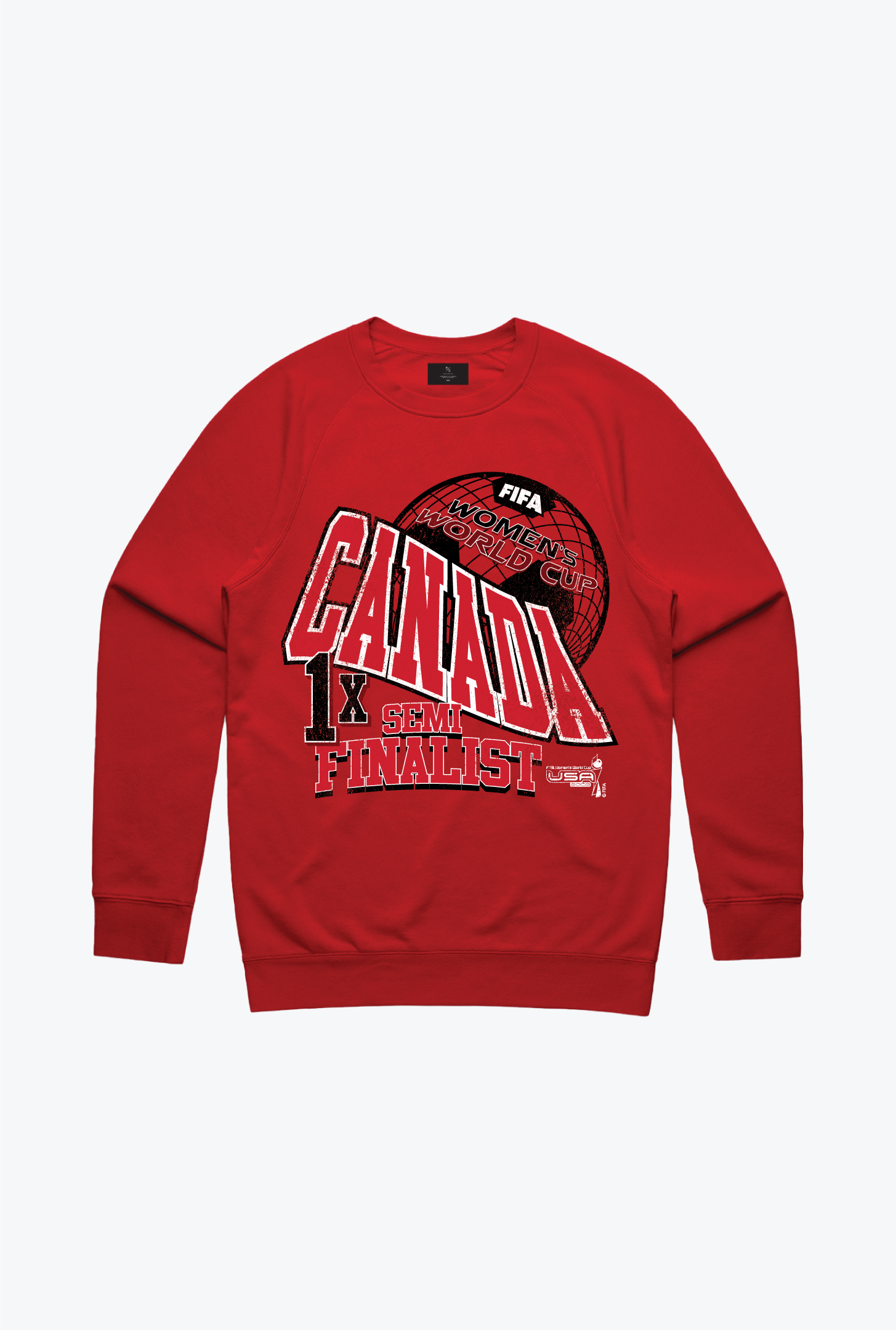 Canada FIFA Women's Team Crewneck - Red