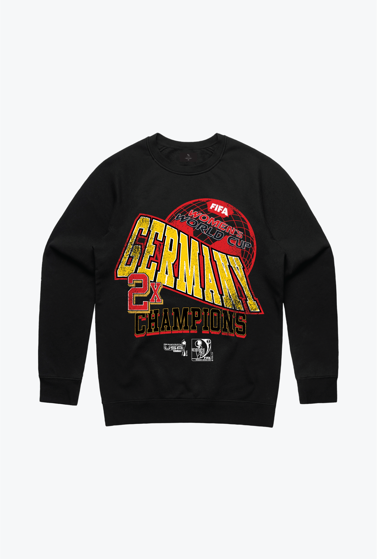 Germany FIFA Women's Team Crewneck - Black