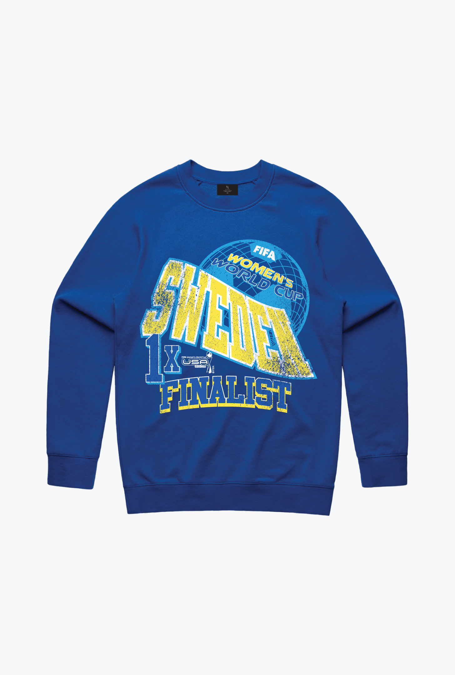 Sweden FIFA Women's Team Crewneck - Pebble Blue