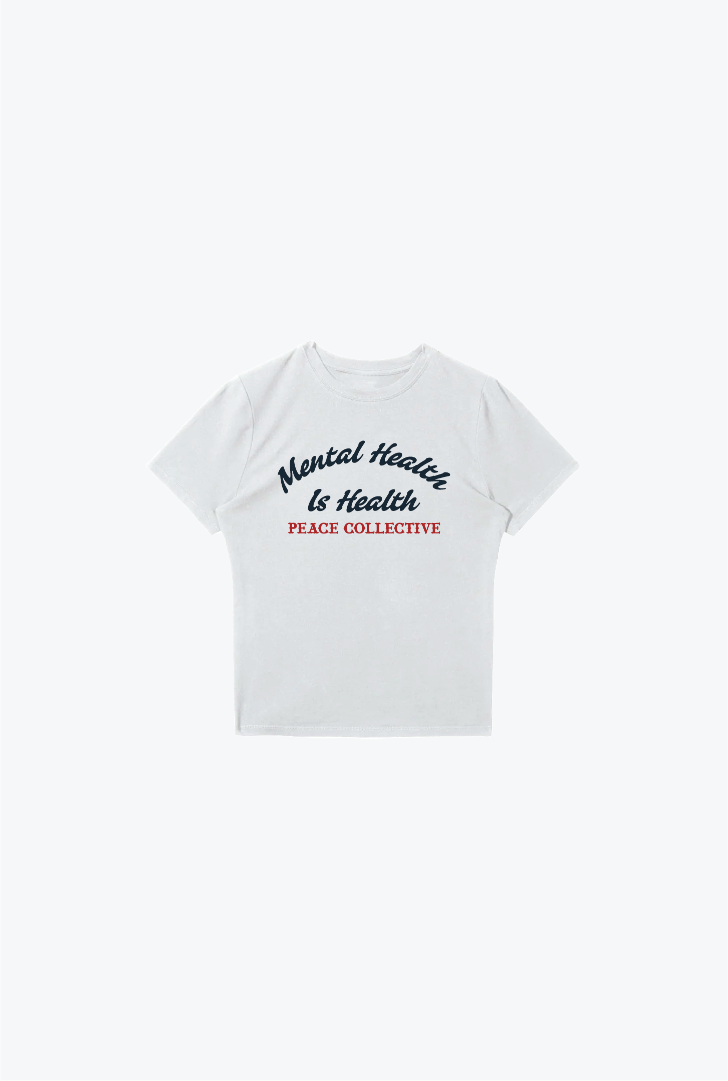 Mental Health is Health Western Baby T-Shirt - White