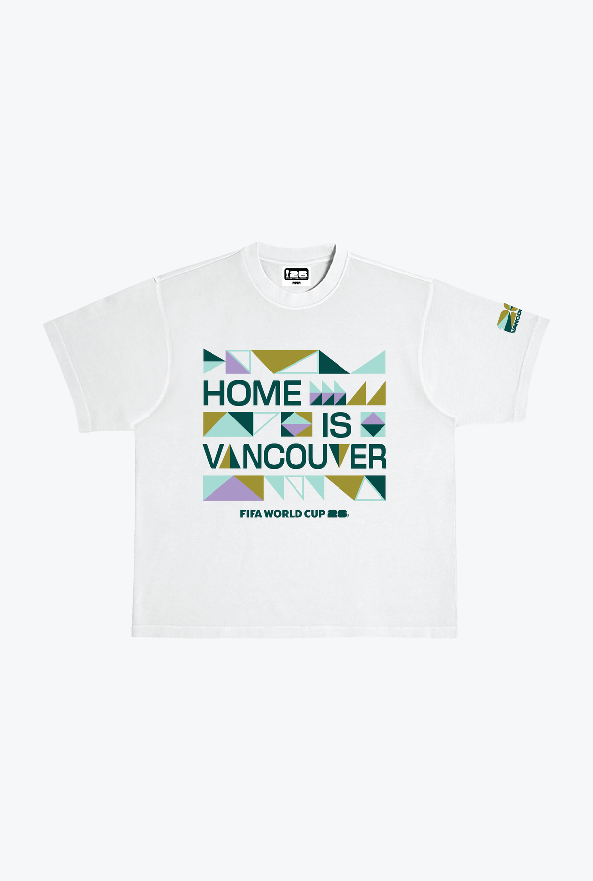 FIFA World Cup 26 Vancouver Heavyweight T-Shirt - White