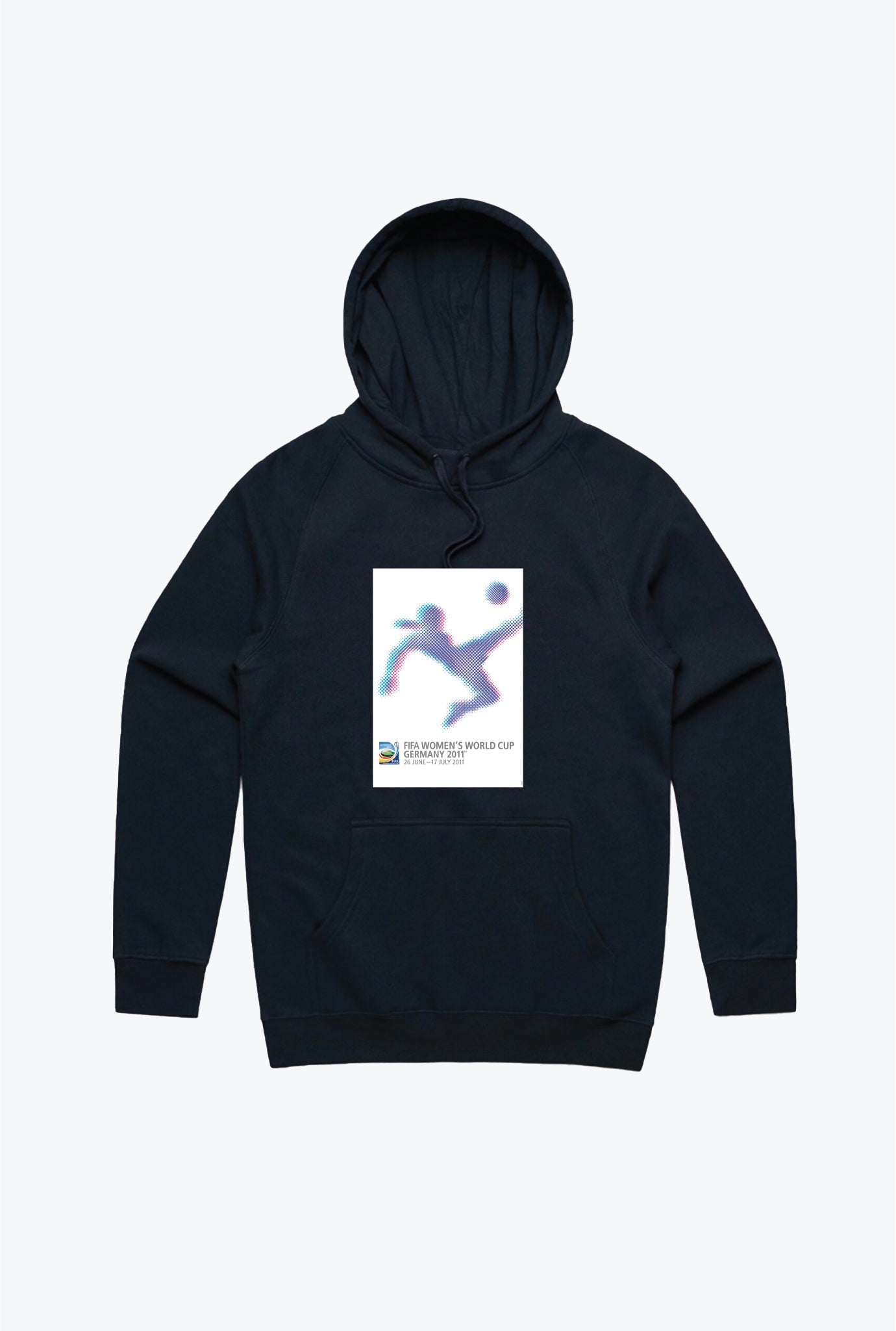 Germany 2011 Poster Hoodie - Navy