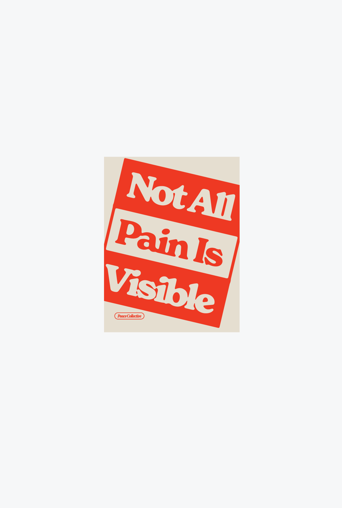 Not All Pain is Visible Poster
