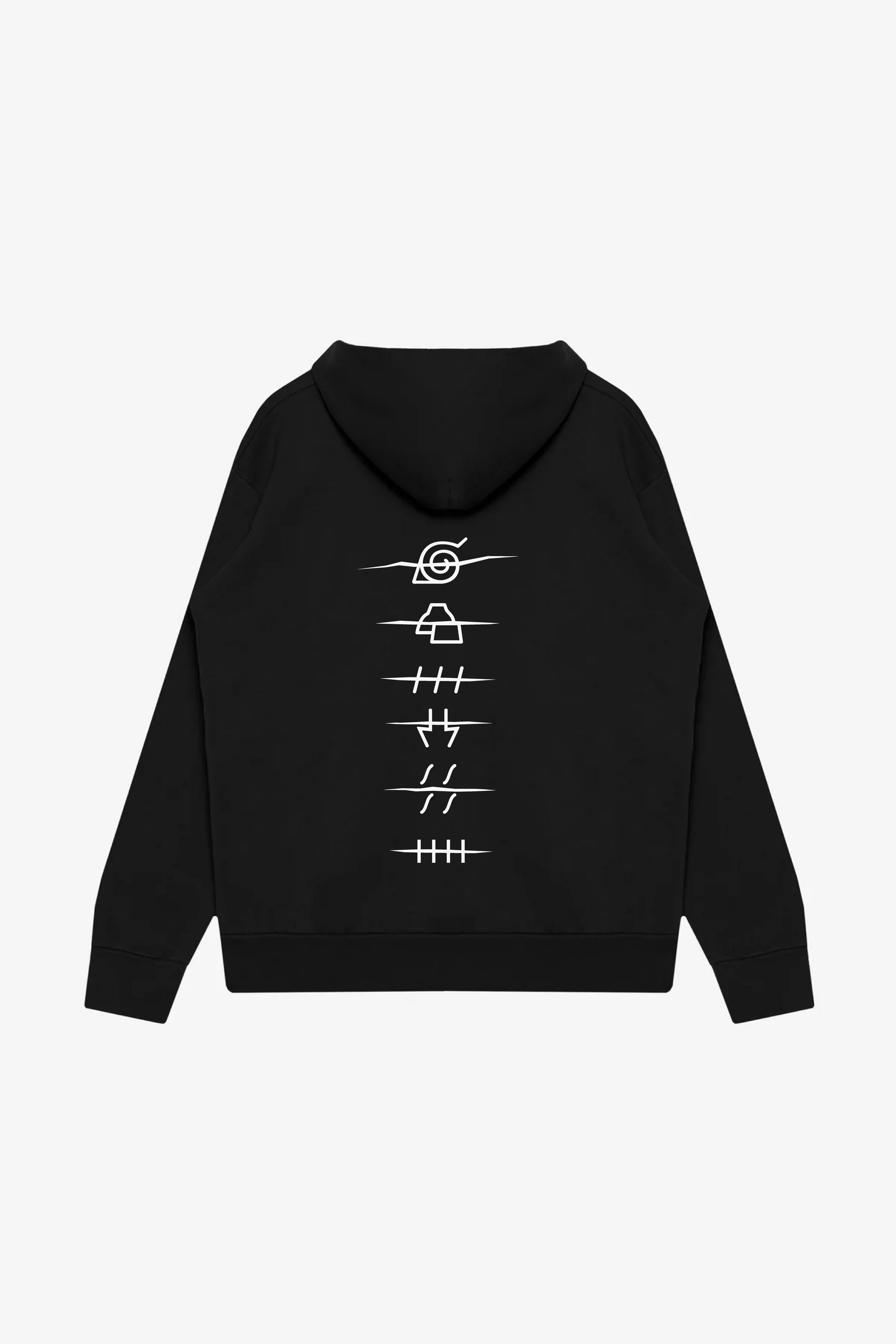 P/C x Naruto "True Peace" Heavyweight Hoodie - Black