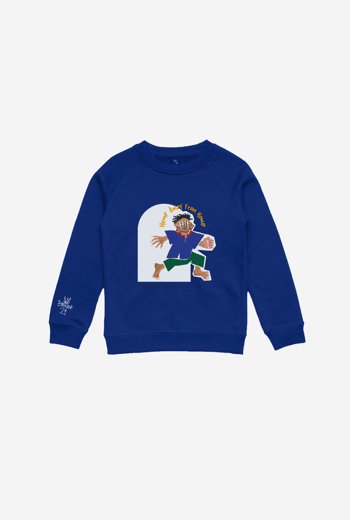 Home Away From Home Kids Crewneck - Royal