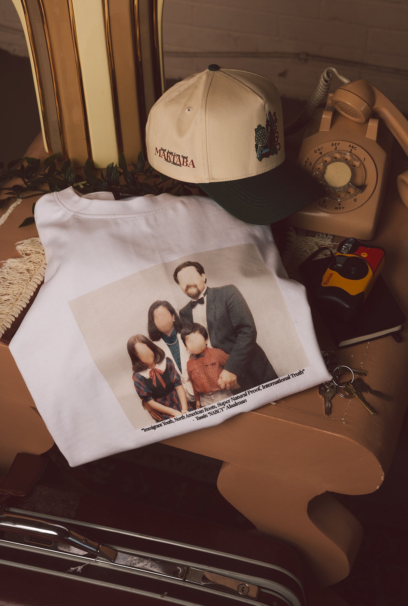 Home Away RAP Heavyweight T-Shirt - White