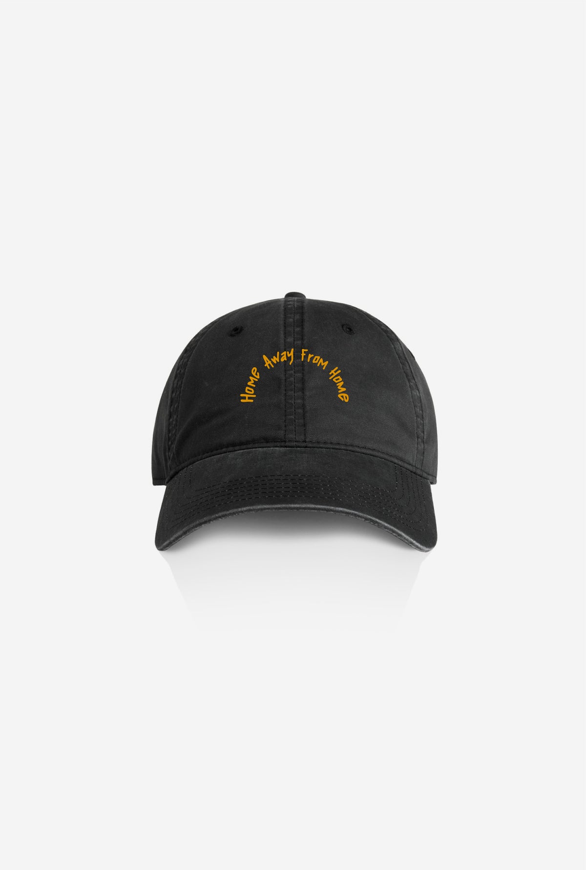 Home Away From Home Dad Cap - Faded Black