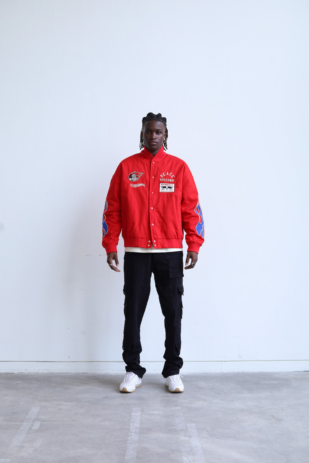 Peace Speedway Racing Jacket - Red