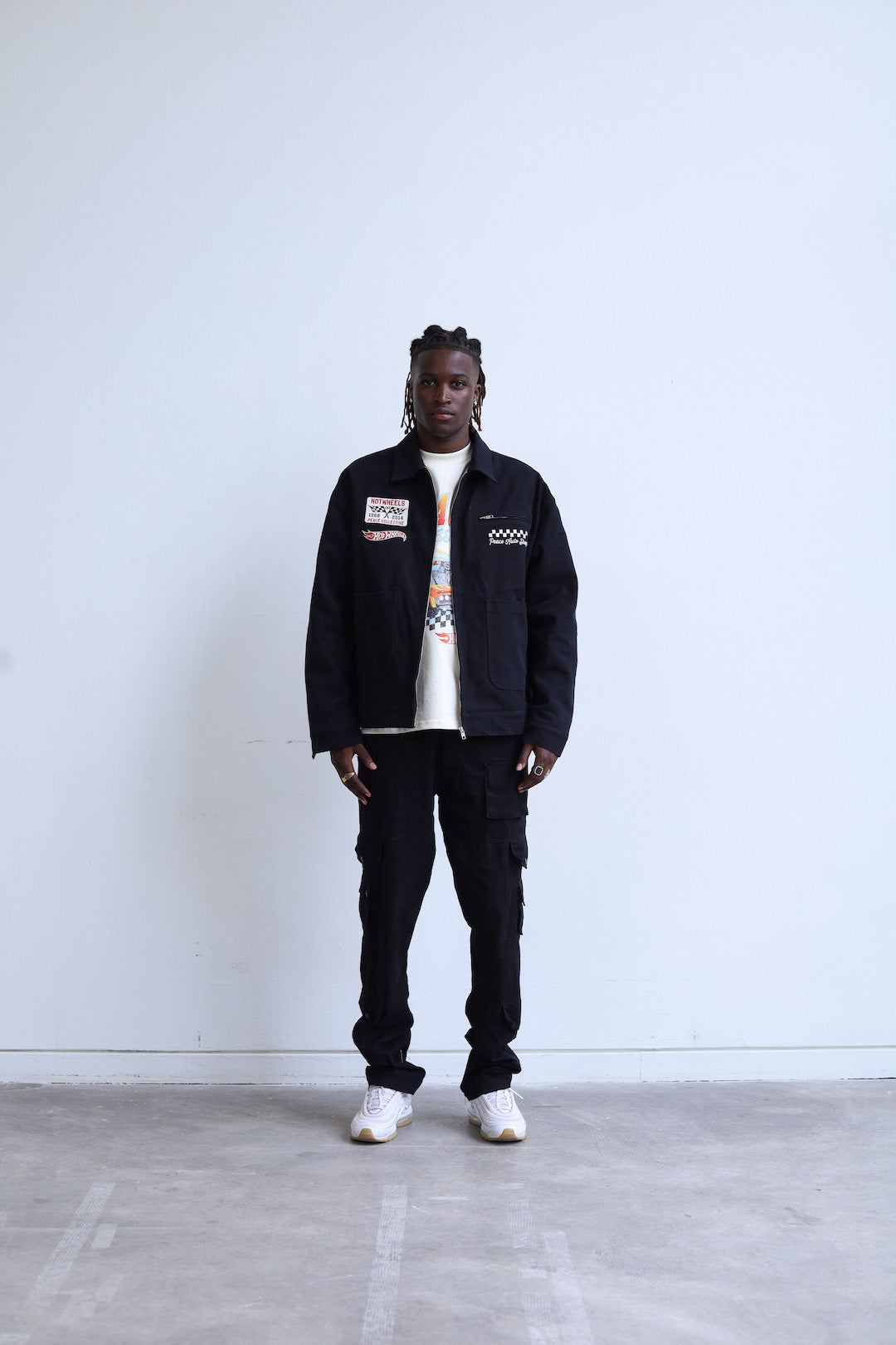 Peace Auto Shop Work Jacket - Black
