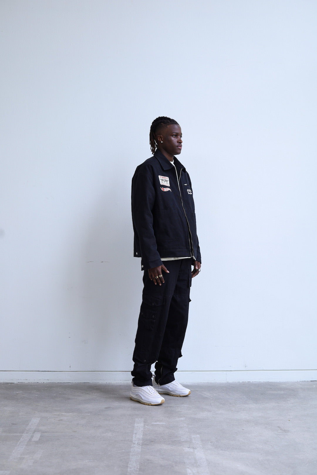 Peace Auto Shop Work Jacket - Black