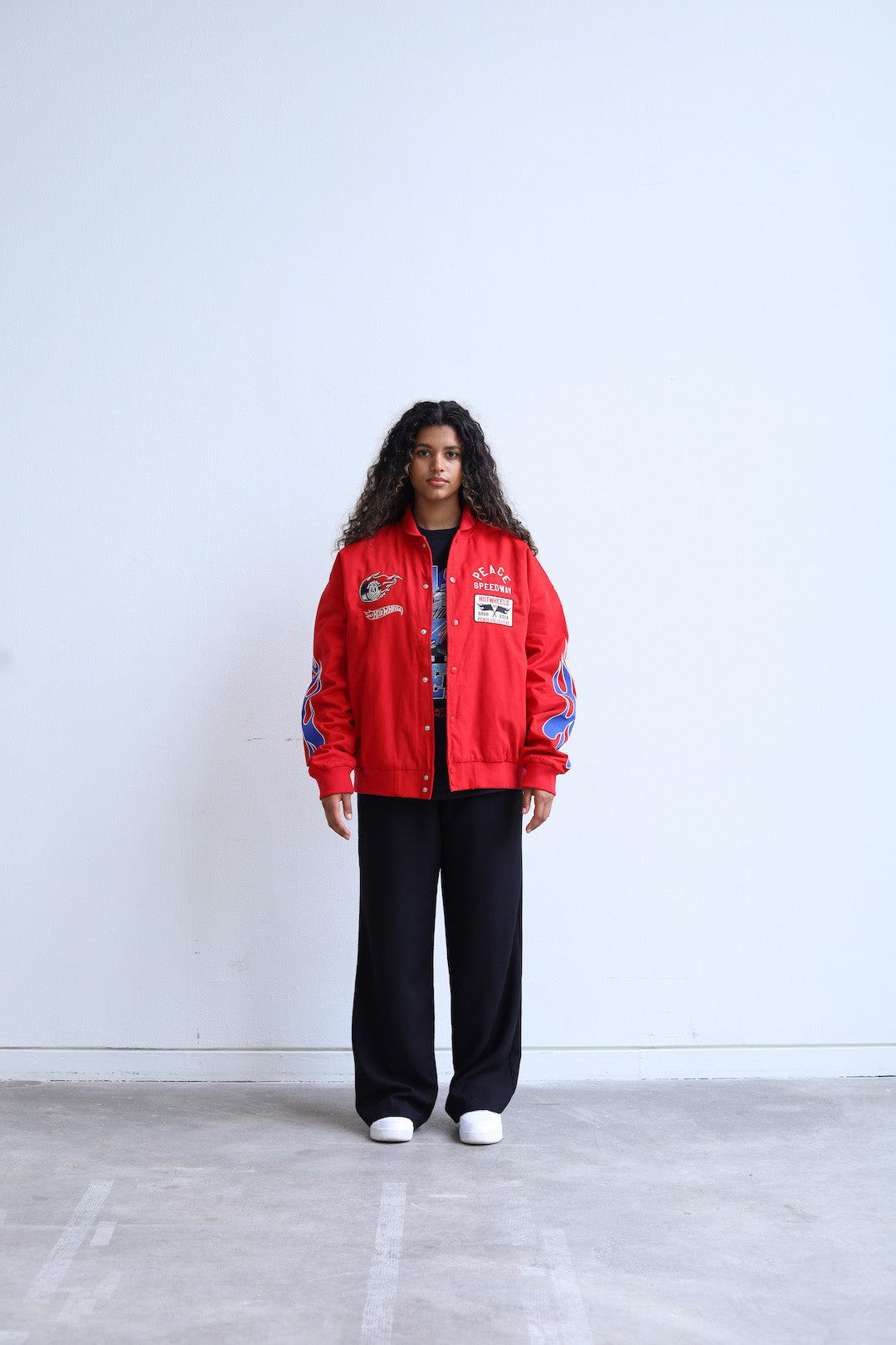 Peace Speedway Racing Jacket - Red