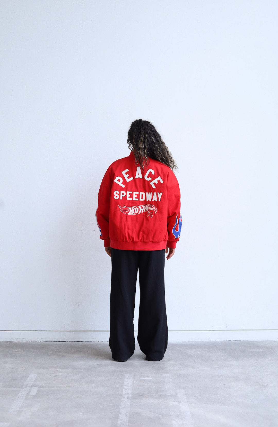 Peace Speedway Racing Jacket - Red