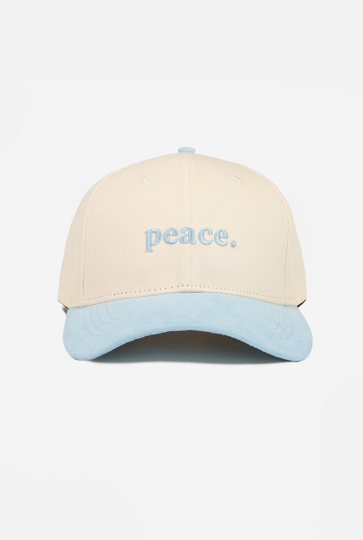 Peace Basics A-Frame Cap - Winter Sky / Ivory