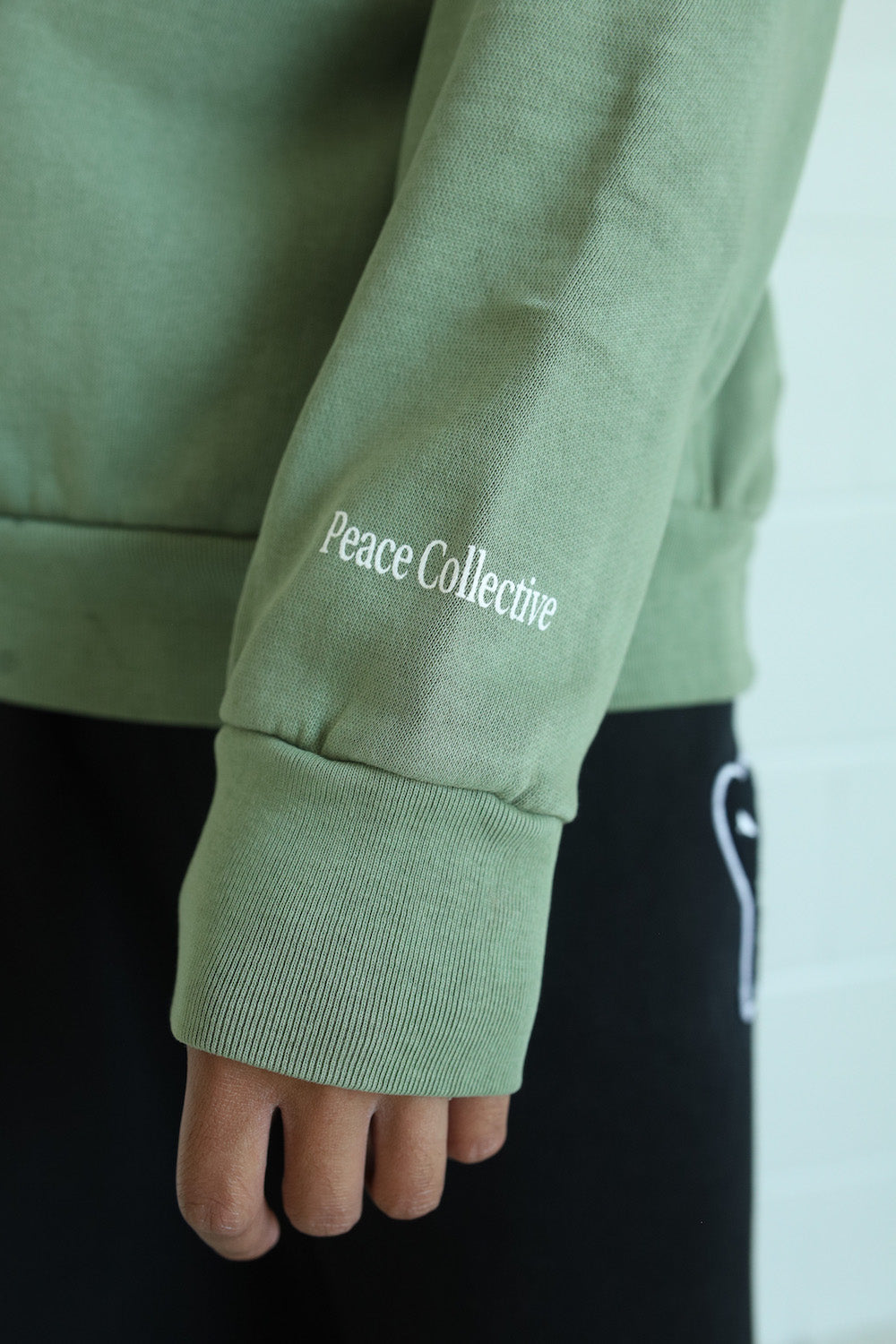 Dream Big, Kid Hoodie - Oil Green