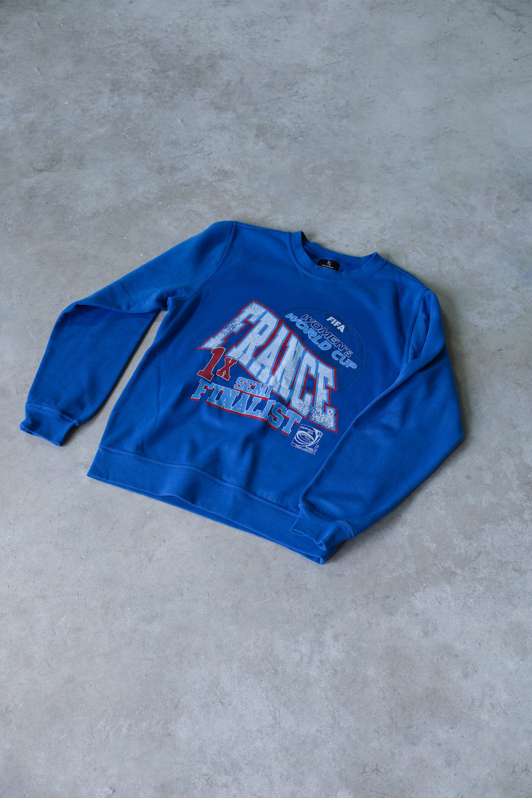 FIFA Historic Women’s World Cup Team France Crewneck - Royal